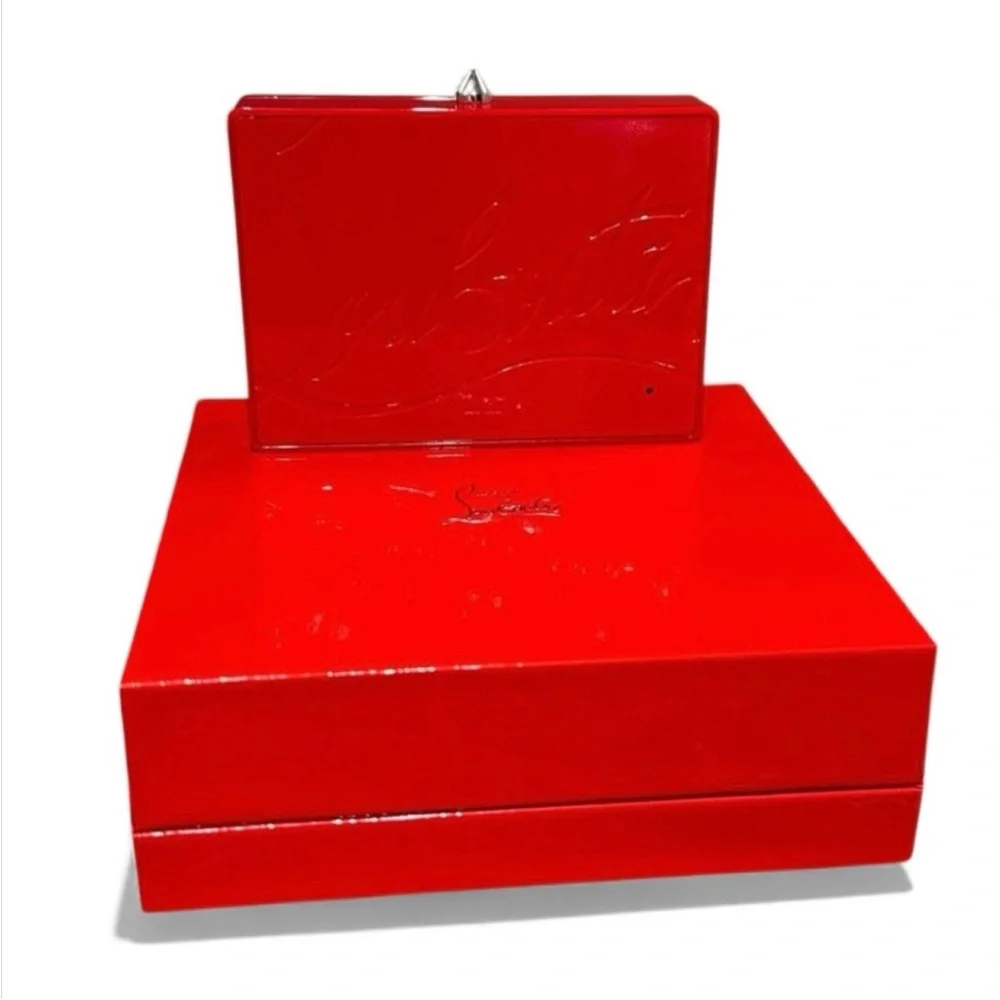 ❤️‍🔥 CHRISTIAN LOUBOUTIN ❤️‍🔥 Red Studded Gift Away - Picture 10 of 10